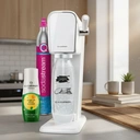 SodaStream ART - Machine à eau pétillante - blanc avec accessoires et saveur Ginger Ale image 2