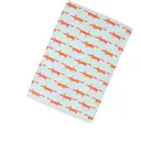 Scion by Dexam Tea Towels Mr Fox Blue/Orange 2pcs image 1