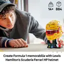 LEGO Editions Formula 1 43022 Scuderia Ferrari HP Lewis Hamilton Helmet image 2