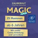 KOSMOS 694302 Magic Zauberhut, Lerne einfach Zaubertricks und Illusionen, Zauberkasten mit Zauberstab und vielen weiteren Utensilien, für Kinder ab 6 Jahre image 3