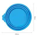 Vilscijon 2-Piece Set: Paw-Shaped Cat Can Opener & Sealing Lids for Cat Food Cans - Blue + Green image 4