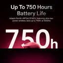 RAPOO VT2 MAX Wireless Gaming Mouse, True 8K Wireless Polling Rate, 53g Lightweight, Up to 750 Hr Battery, Nordic nRF54L15 MCU, 120-Million Optical Switch, 10 Programmable Buttons, Macro Enabled - Pink image 2