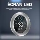 komingdon Rasoir électrique pour homme, tête de rasoir, étanche et rechargeable, Rasage sec et humide - Idéal pour le Rasage du crâne et des têtes chauves - Argent image 6