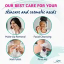 Lil-Lets 100 Cotton Wool Round Pads image 3