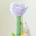 ZEZE Tulip Shaped Cat Scratching Post Large, Vertical Durable, Cat Claw Grinder image 1