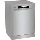 Hisense HS642D90XUK 60cm Freestanding Dishwasher - 14 Place Settings - Stainless Steel - D Rated image 2