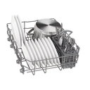 Bosch SPS2IKW01G 45cm Slimline Freestanding Dishwasher – 9 Place Settings, Home Connect, ExtraDry, White, F Rated image 1