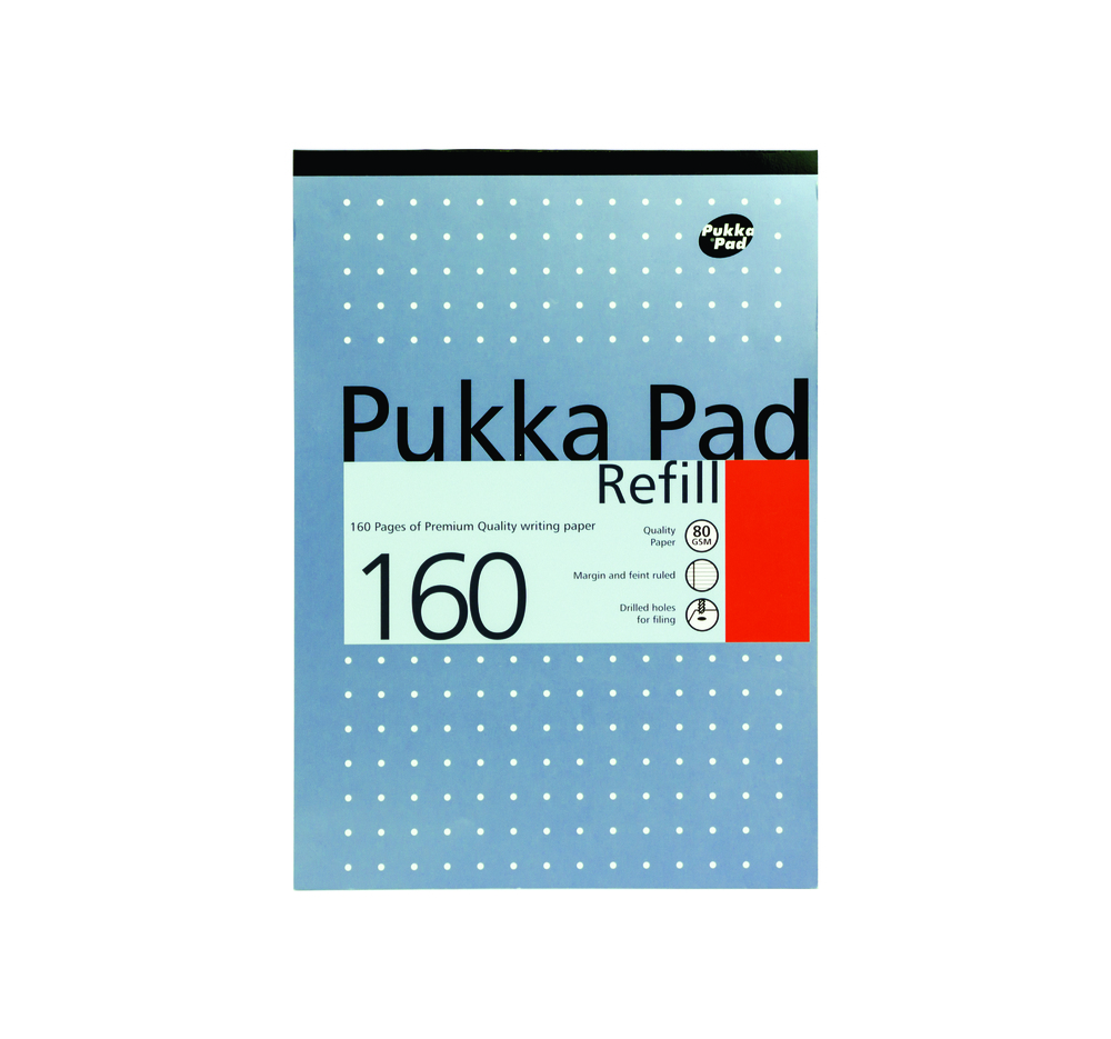 Pukka Pad A4 Metallic 160 Page Refill Pad, Pack of 3 image 2