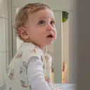 HALO® SleepSack® 100% Cotton Wearable Blanket Swaddle Transition Sleeping Bag TOG 0.5 0-6 Months Winnie The Pooh Frolic image 2