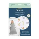 HALO® SleepSack® 100% Cotton Wearable Blanket Swaddle Transition Sleeping Bag TOG 0.5 6-18 Months Jungle image 1