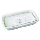 Maison by Premier Collapsible Laundry Basket in Green and White image 5