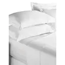Paoletti Fitted Sheet 100% Cotton 200TC White Super King image 2