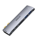 Mokin 2USBC to TB+ 2xUSB A 3.0+1USB C3.0 +SD/TF+HDMI 4K60Hz image 0