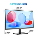 KOORUI E2711K 27 Zoll Monitor, 144 Hz FHD IPS Gaming-Monitore, 99 % SRGB Adaptive Sync Eye Care PC-Gamer-Bildschirm, VESA 100 x 100 mm image 2