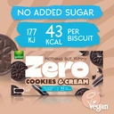 Gullon Zero No Added Sugar Cookies And Cream 210g image 2