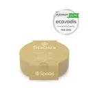 Spaas Candle Shimmering Smile 4 Wick 20h Burn Time Yellow image 5