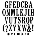 Alphabet Die Set – 26 Capital Letter Metal Cutting Dies, Durable Embossing Stencils for Scrapbooking, Card Making, Paper Crafts, Album, Decorative Words Template, Decor for Birthday Die-Cutting，26 letters image 1