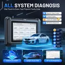 XTOOL D7W Outil de diagnostic OBD2: version sans fil 2026 du D7/D7S/D7BT, outil de scan bidirectionnel avec diagnostic de tous les systèmes, PMI, codage de l’ECU, 39+ remises à zéro, mises à jour gratuites pendant 3 ans, CAN FD/DoIP, scanner pour voiture image 4