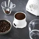 Geepas 2-in-1 Food Jug Blender & Smoothie Blender , Ice Crusher, 550W White image 8