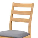 Dining Chairs Orlando Oak/Grey 2pcs image 3