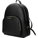 MICHAEL KORS Sac à dos Jaycee de taille moyenne en cuir grainé - Noir image 0