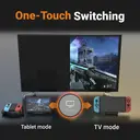 J5Create Mini Docking Station for Nintendo Switch - Black image 4