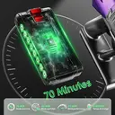 Daynee Aspirateur sans fil 65 kPa/70 min avec écran, tuyau de 1 m et brosse anti-enchevêtrement, HEPA x 4 image 2