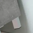 kleankin Under Sink Cabinet, Bathroom Vanity Unit, Storage Cupboard with Adjustable Shelves, White and Grey image 7