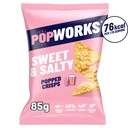 Popworks Sweet & Salty Popped Crisps 85g image 1