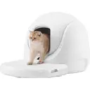 Catlink Cat Stairs Baymax Lite, Grey, Captures cat litter residue from paws, Stores trash bags, scoop, and other accessories, 533 mm (L) x 545 mm (W) x ~106 mm (H) image 2