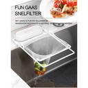 Maxcook Küchenspülen-Abflussfilternetz, 100 Filter MCZW7247 (ohne Gestell) image 5