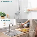 TAILI Double Layer Soap Dish Suction Cup Soap Holder, Strong Sponge Holder for Shower, Bathroom, Tub and Kitchen Sink, Drill-Free, Removable image 8