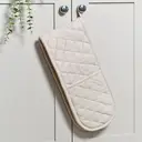 Dexam Double Oven Gloves Love Colour 100% Cotton Stone image 3