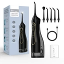 Sunluxy F5 Hydropulseur dentaire sans fil portable - Noir image 0