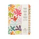 Jubiluu Carnet ligné A5 à spirales et couverture rigide - Coral Leaves image 6