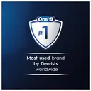 Oral-B Pro 3500 Electric Toothbrush Riso Design Edition, 1 Replacement Brush & Travel Case, Pressure Control, 3 Cleaning Modes, Long Lasting Battery, Black image 3