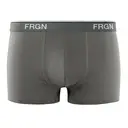 FREEGUN Lot de 3 boxers pour homme noir/blanc/gris clair/gris foncé - Taille 2XL image 2