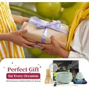 TEANAGOO Matcha Set (7 Pcs) with Bowl, Bamboo Whisk (Chasen), Scoop (Chashaku) and Holder, Celadon Blue, Green Tea Powder image 5