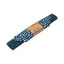 Sintra Recycled Cotton Spotted Napkin and Placemat Set - Ink Blue image 1