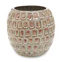 Interiors by Premier Indoor Planter Yana Textured Stoneware Beige Small image 0