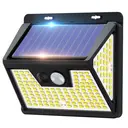 VIVREAL Solar wall lights Charged by solar energy， Four-pack 140Led YHM02A , New Year Sale , Top gift picks image 4