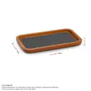 Oirlv jewelry tray display organizer bracele luxury wood, Flat jewelry Jewellery Drawer trays Removable Dividers for Rings Earring Necklace Storage Display, 1pcs image 9