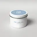 The Lab Co. Luxury Scented Candle | 30hrs Burn Time | Soothing Fragrance with Linen, Chamomile and White Rose | 100% Vegan Soy Wax | 180g wax weight image 2