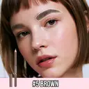 MISSLYN Crayon à sourcils - Teinte 5 Marron - Cadeau de la Fête des Mères image 1