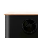 Bodum BISTRO Bread Box Large - Black with Bamboo Lid image 2