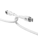 Hyper® 1M Silicone 240W USB-C to USB-C Charging Cable - White image 4