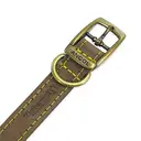 Ancol Timberwolf Leather Collar Sable 45cm image 1
