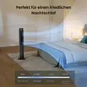 Airmate ultraleiser Turmventilator, Turbo-Luftzirkulationsventilator, 65° Weitoszillation, 11,89m Fernluftzufuhr, bürstenloser DC-Motor, 12 Windstufen, 3 Modi & 12H-Timer, schlanker Standventilator mit Fernbedienung für Schlafzimmer Büro image 6