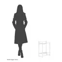 Maison by Premier 2 Tier Wall Mount Towel Shelves image 2