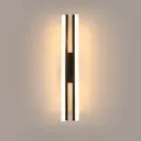 Goeco Indoor LED wall lamp, contemporary style wall light suitable for living rooms, bedrooms and stairwells, 16W, 1800 lumens, 40cm, 3000K warm white light image 0